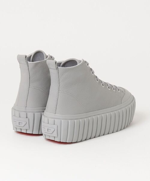 DIESEL ブラック ハイカットスニーカー　レディース DIESEL ディーゼル レディースハイカットスニーカー Y02968