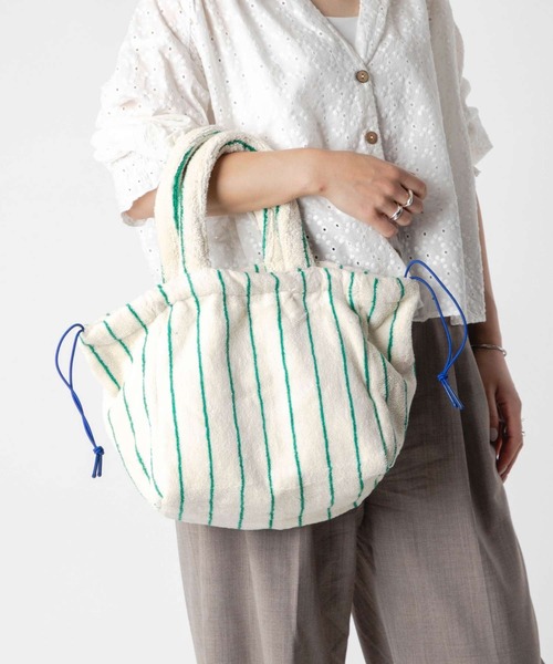 BONGUSTA ハンドバッグ naram-handbag-2 BONGUSTA ハンドバッグ NARAM HANDBAG ボングスタ パイル地