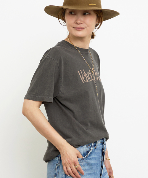 Deuxieme Classe tシャツ BTN Velvet Tシャツ レディース