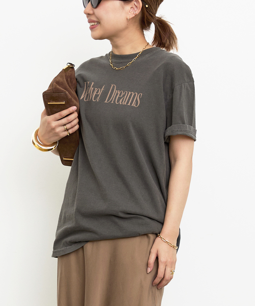 Deuxieme Classe BTN Velvet Tシャツ 新品14300円 Deuxieme Classe tシャツ BTN Velvet Tシャツ レディース
