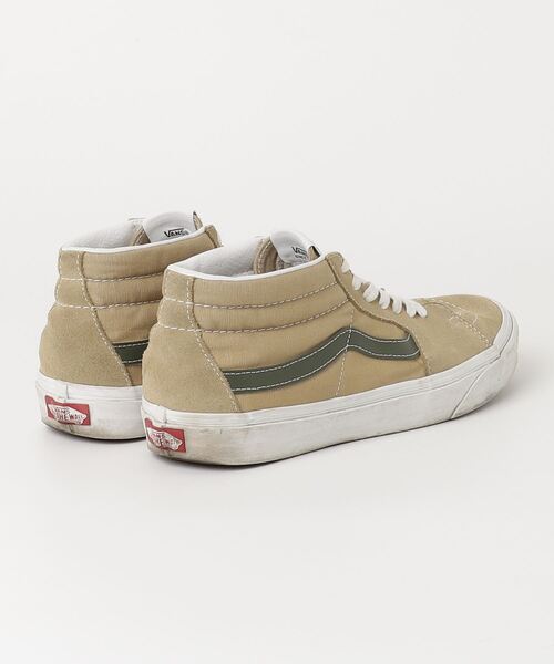 VANS PDP PUSH ベージュ ハイカットスニーカー VANS（ヴァンズ） ハイカットスニーカー 27cm ベージュ メンズ