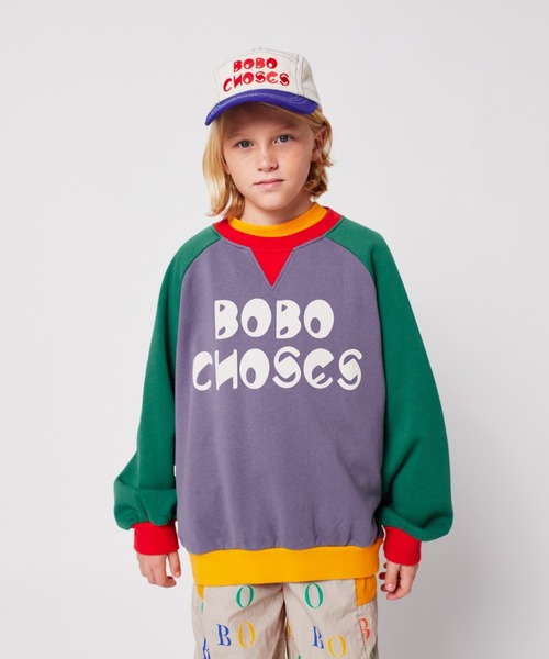 BOBO CHOSES（ボボショーズ） トレーナー Bobo Choses color block