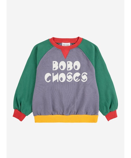 BOBO CHOSES（ボボショーズ） トレーナー Bobo Choses color block