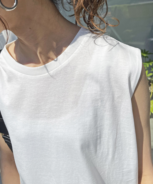 Spick＆Span tシャツ 「追加2」ファインコットンノースリーブ