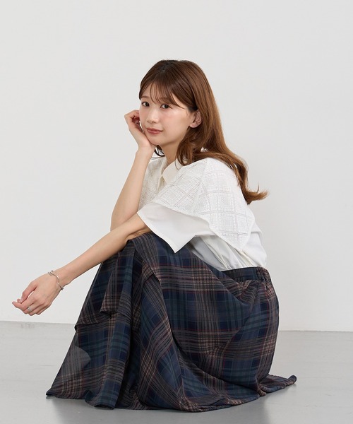 ブラウス シャツ ハンカチーフヘムケープブラウス レディース ブラウス シャツ ハンカチヘムケープブラウス レディース