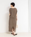 ブラウス シャツ 「セットアップ対応」ウォッシ...の詳細画像4