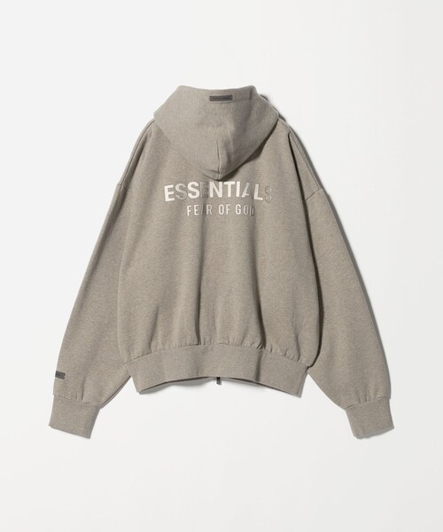 ゆったりシルエットが魅力【Fear of God 】フリース パーカー FEAR OF GOD ESSENTIALS＞ フリース フーディー