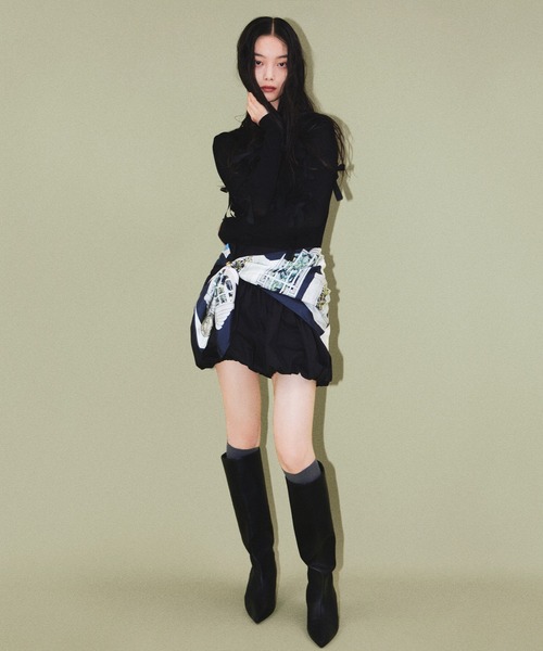 SWASH LONDON スカーフ バンダナ スカーフリング ”コインプレート
