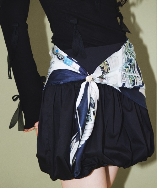 SWASH LONDON スカーフ バンダナ スカーフリング ”コインプレート