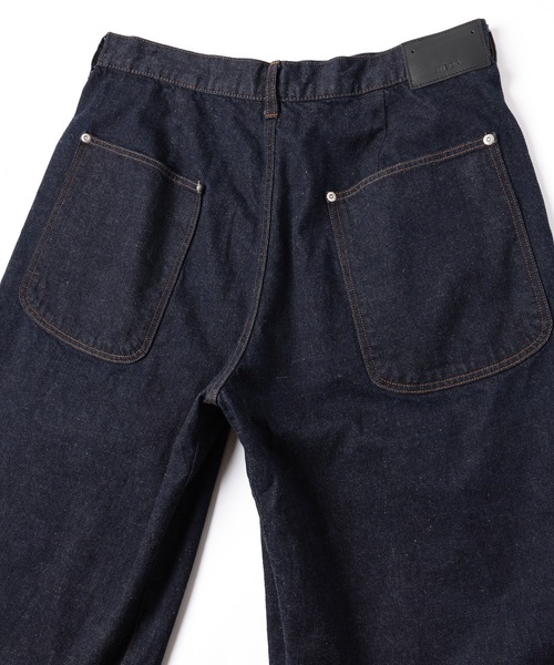 JIEDA（ジエダ） ワイドパンツ ジーンズ 3D 3/4 DENIM PANTS メンズ 
