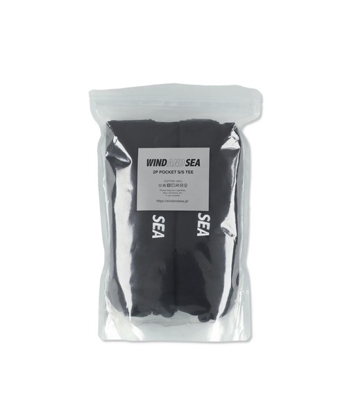 WIND AND SEA（ウィンダンシー） tシャツ SEA ESS 2P POCKET S/S TEE