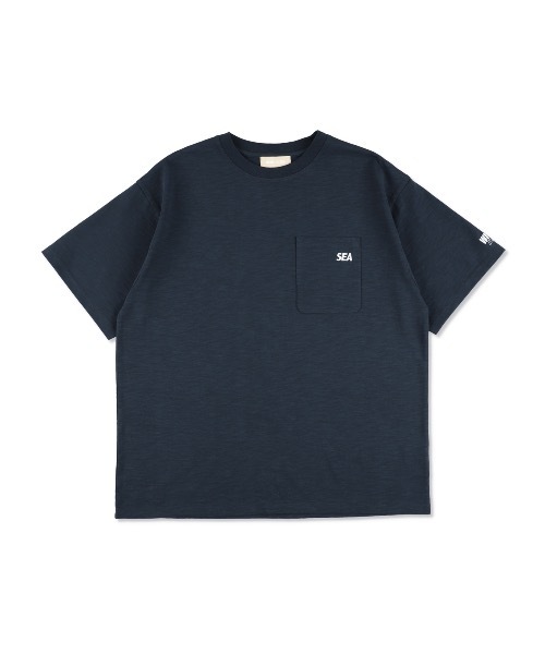 WIND AND SEA(ウィンダンシー) tシャツ SEA ESS 2P POCKET S/S TEE WIND AND SEA(ウィンダンシー) tシャツ SEA ESS 2P POCKET S/S TEE