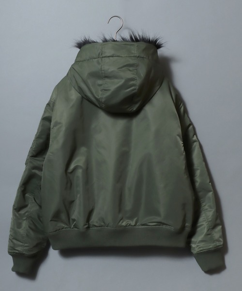 ジャケット・アウター ANPAS N-2B Fireman Buckle Jacket ANPAS（アンパス） ブルゾン アウター ANPAS Nylon Twill N-2B Fireman