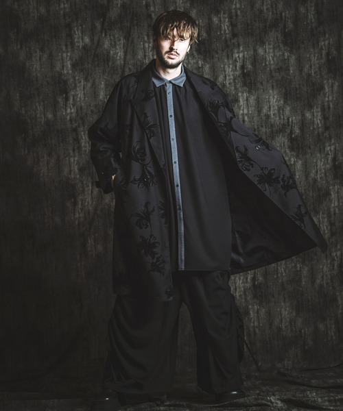 NO ID.（ノーアイディー） パンツ 「NO ID.」Drawstring Layered Baggy