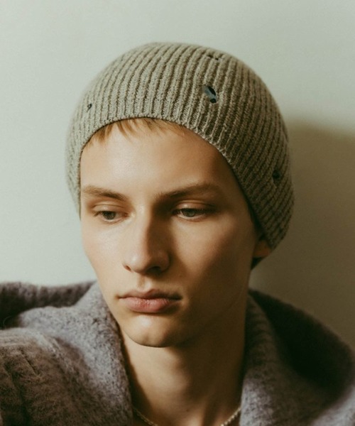 クヌースマーフ ニット Knuth Marf（クヌースマーフ） ニット セーター cropped sheer knit