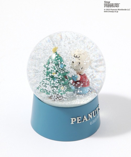 PEANUTS インテリア 「PEANUTS×BAYFLOW」スノードーム2025X'mas