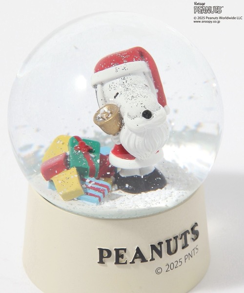 PEANUTS インテリア 「PEANUTS×BAYFLOW」スノードーム2025X'mas