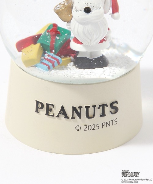 PEANUTS インテリア 「PEANUTS×BAYFLOW」スノードーム2025X'mas