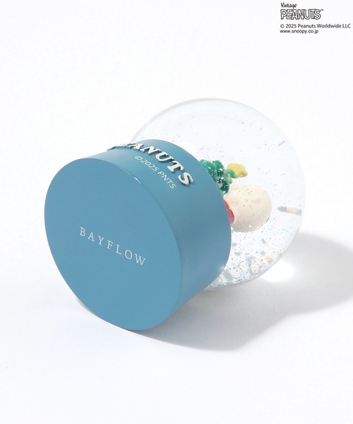 PEANUTS インテリア 「PEANUTS×BAYFLOW」スノードーム2025X'mas