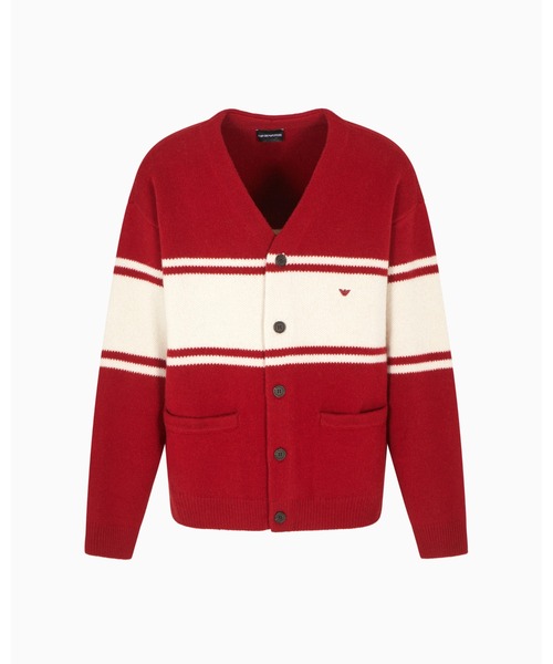 EMPORIO ARMANI エンポリオ アルマーニ カーディガン EMPORIO ARMANI カーディガン 「エンポリオ アルマーニ」Vネック