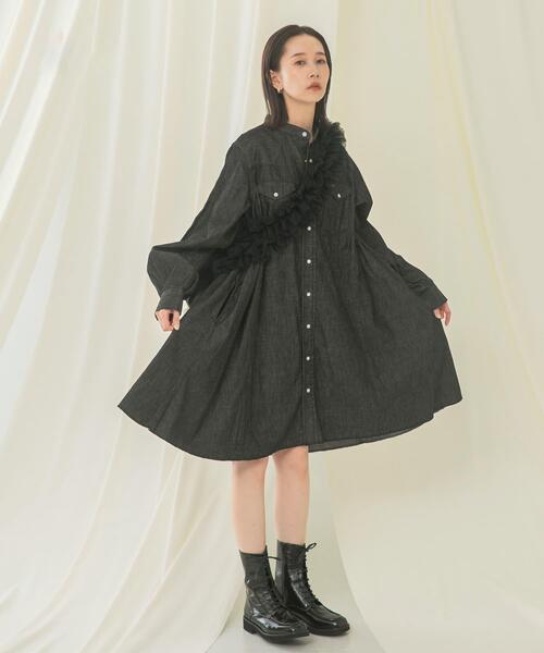 ワンピース 「別注」Wrangler×ROSSO WESTERN MINI DRESS : ZOZOTOWN