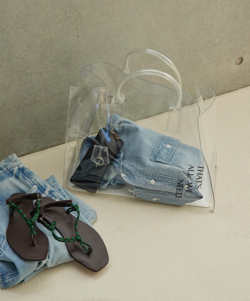 「Whim Gazette」 トートバッグ FREE ブラック レディース_画像3