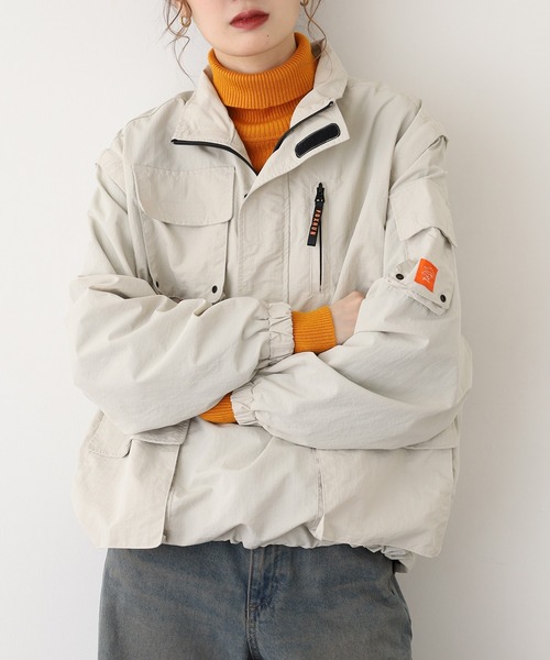 FOXRUN（フォックスラン） コート ジャケット 2WAYナイロンアノラック