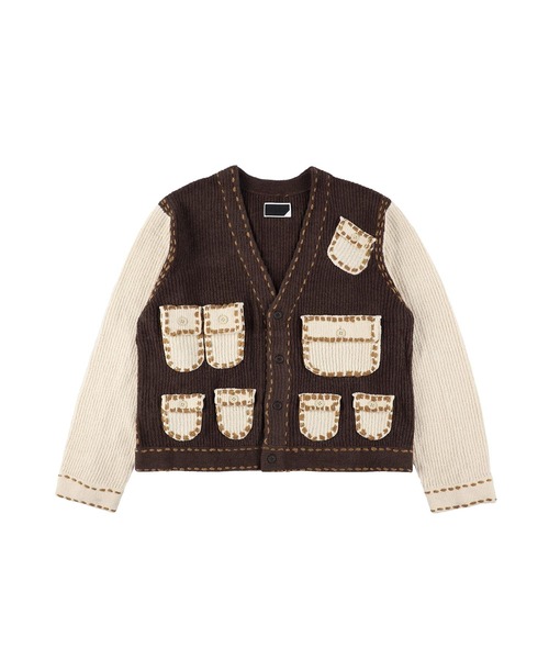 セーター ニット PG1 POCKET CARDIGAN メンズ