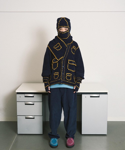 フィンガリン PG1 POCKET CARDIGAN PHINGERIN（フィンガリン） セーター ニット PG1 POCKET CARDIGAN