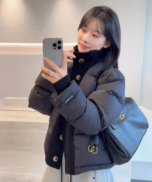 ダウンコート ダウンジャケット ショートダウンジャケット レディース