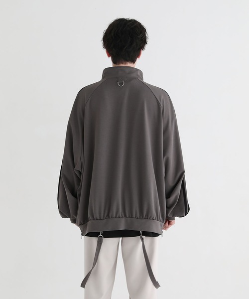 「LILL」 ブルゾン L チャコールグレー メンズ_画像4