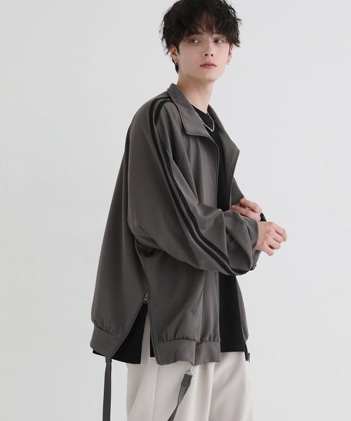 「LILL」 ブルゾン L チャコールグレー メンズ_画像5