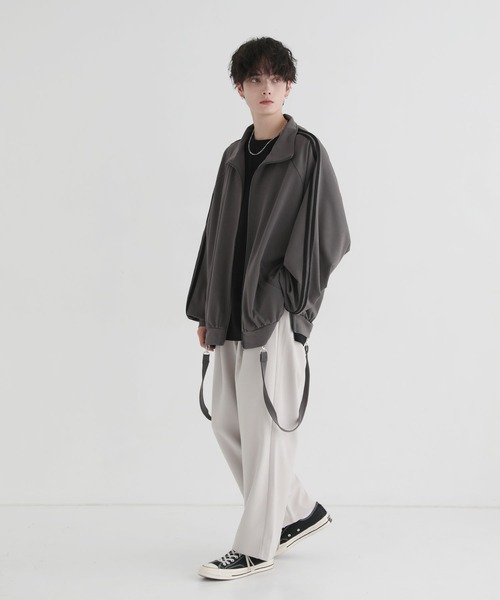 「LILL」 ブルゾン L チャコールグレー メンズ_画像9