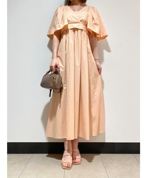 「SNIDEL」 キャミソールワンピース 1 モカ レディース_画像7