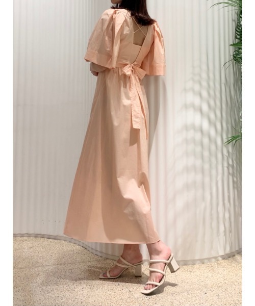 「SNIDEL」 キャミソールワンピース 1 モカ レディース_画像9