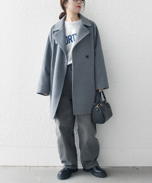 SHIPS any 「SHIPS any」 コート 36 ネイビー レディース : ZOZOTOWN