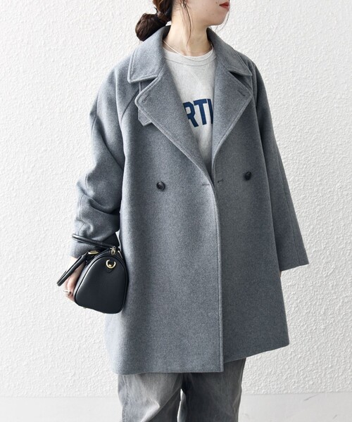 SHIPS any 「SHIPS any」 コート 36 ネイビー レディース : ZOZOTOWN