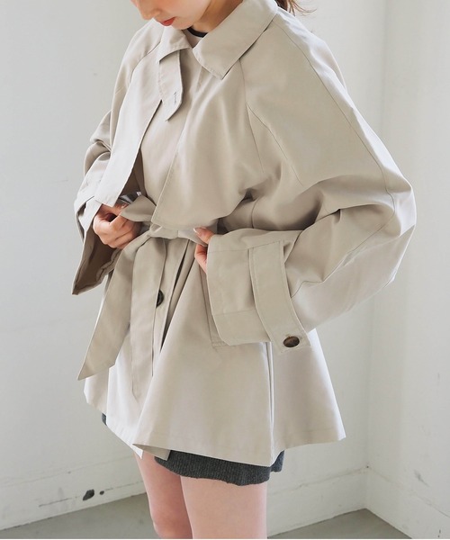 tiptop（ティップトップ） トレンチコート コート ミドル丈トレンチ