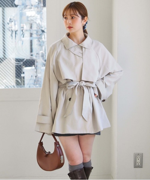 tiptop（ティップトップ） トレンチコート コート ミドル丈トレンチ