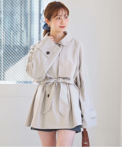 tiptop（ティップトップ） トレンチコート コート ミドル丈トレンチ