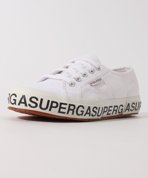 「SUPERGA」 ローカットスニーカー 25.0cm ブラック レディース_画像4