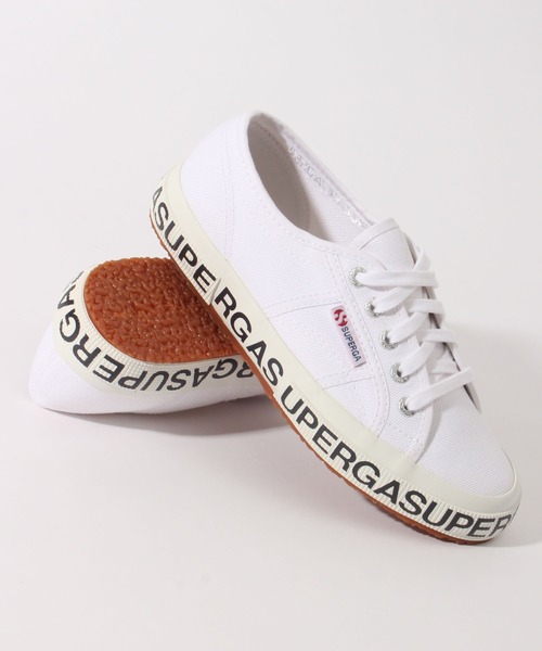 「SUPERGA」 ローカットスニーカー 25.0cm ブラック レディース_画像5