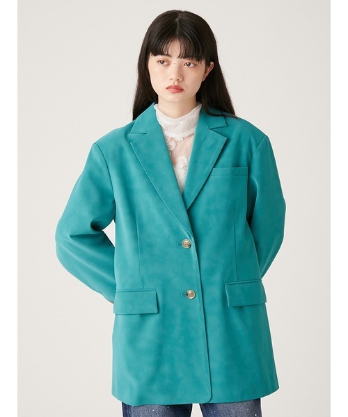 LILY BROWN（リリーブラウン） チェスターコート FREE グリーン