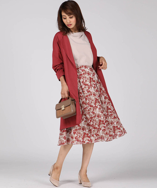 「ketty」 ノーカラーコート L ブラック レディース_画像3