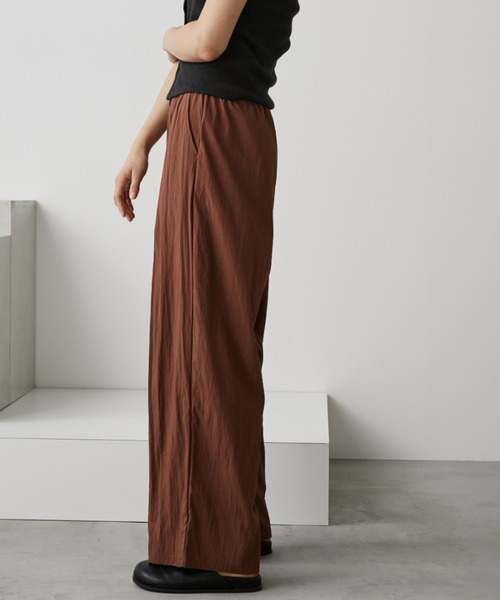 「Auntie Rosa Holiday」 イージーパンツ MEDIUM グレー レディース_画像6