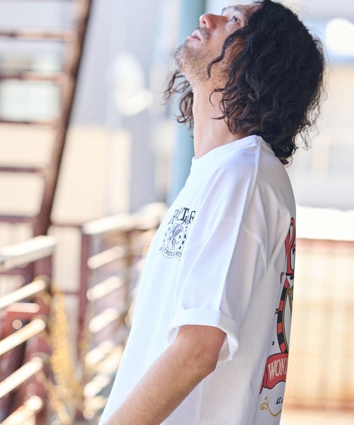 「CAMBIO」 半袖Tシャツ X-LARGE ベージュ メンズ_画像6