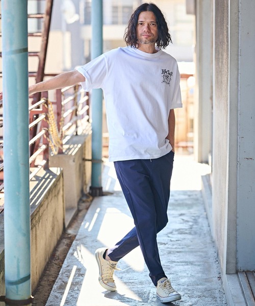 「CAMBIO」 半袖Tシャツ X-LARGE ベージュ メンズ_画像7
