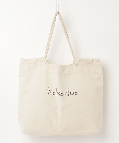 「MELROSE claire」 トートバッグ - ベージュ レディース_画像3