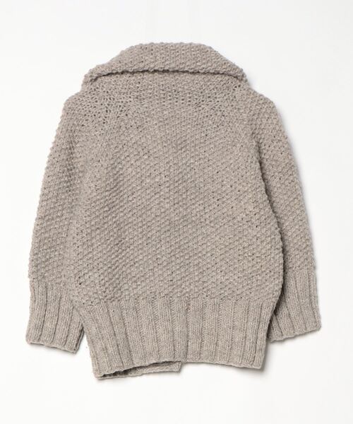 「RNA」 7分袖ニットカーディガン M グレー レディース_画像2