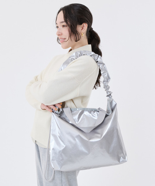 Ameri LeSportsac トートバッグ シルバー 中古・古着通販】AMERI (アメリ) LeSportsac (レスポートサック) DX